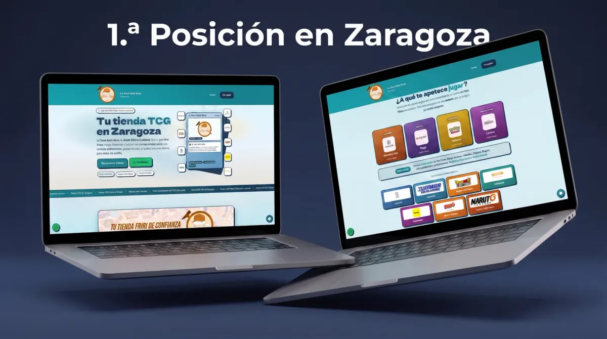 Web de La Torre Karin Store construida por Vextria, vista en dos portátiles